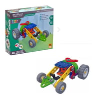 Build Technic Set, 63 Parça Tak-Sök Ralli Arabası Block Yapı Seti