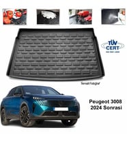 Peugeot 3008 Bagaj Havuzu Paspası 2024 Sonrası