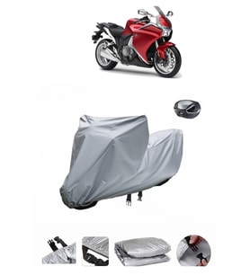Honda VFR 1200 F  Su Geçirmez Motosiklet Brandası ARKA ÇANTA UYUMLU