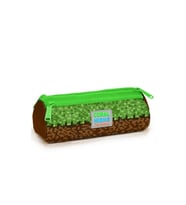CORAL HIGH 22092 KIDS YEŞİL KAHVERENGİ HIGH CRAFT DESENLİ ÜÇ BÖLMELİ KALEM ÇANTASI