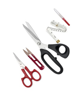 Plastik Saplı 12 No 30.50 Cm Kumaş Kesim Makası Set  JPT-12
