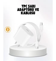 iPhone ve iPad Uyumlu 20W Güvenli USB-C Hızlı Şarj Adaptörü