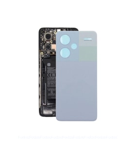 Xiaomi Redmi Note 13 Pro+ Plus Arka Kapak - Arka Pil Batarya Kapağı - 23090RA98C 23090RA98G Uyumlu (Mor)