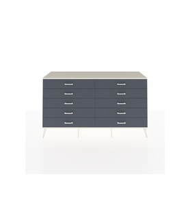 Hyperion Konsol 10 Çekmeceli  176x44x99 Antrasit-Aytaşı/Antrasit