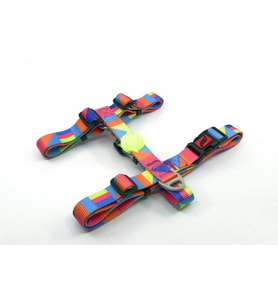 Tailpetz H Tipi Harness Spirit Orta Irk Köpek Göğüs Tasması 42-69cm [M] (Desenli)