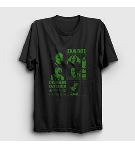 Presmono Unisex Siyah Dami K Pop Dreamcatcher T-Shirt 479990tt