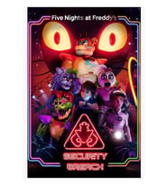 Fnaf Güvenlik Ihlali Tablo Ahşap Poster Dekoratif