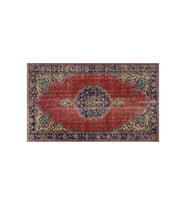 Vintage El Yapımı Eskitme Halı 158x270 cm 10227