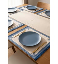 Elysian Blue 6'lı Amerikan Servis Seti