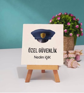 Özel Güvenlik Tasarımlı Kişiye Özel Güvenlik Dekoratif Taş Baskı
