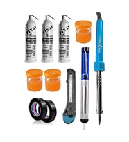 Full Set Lehim Makinesi - Kalem Havya -leyim Tel -pasta Full Set-fırsat Paket