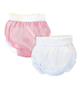 Sema Baby 2'li Lüks Alıştırma Külodu 10-15 kg - Beyaz/Pembe