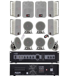 Lastvoice Double Paket-4 Anfili Duvar ve Tavan Hoparlör Seti