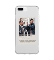 Iphone 7 PLUS - 8 PLUS Uyumlu Brooklyn 99 Tasarımlı Şeffaf Telefon Kılıfı