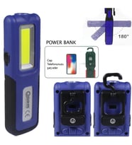 Arm Esen109 Şarjlı Led Fener Mıknatıslı Lamba Powerbank 420 Lumen