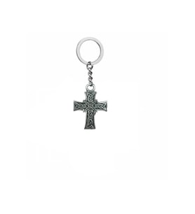 Kelt Sembolü Haç Figürlü Metal Anahtarlık – Antik & Gotik Tarz Unisex Aksesuar