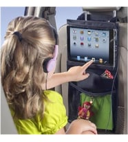 Ankaflex Araç İçi Koltuk Arkası Tablet Tutucu Organizer (Siyah)