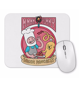 Adventure Time Bacon Pancakes 02 Mouse Pad