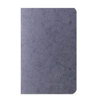 Clairefontaine My Essential Stapled 9x14 Çizgisiz Defter Gri 734105C