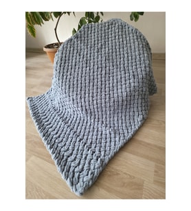 Alize Puffy El Örmesi 85×85 cm Yumuşacık Bebek Battaniyesi – El Emeği, Sıca