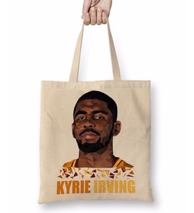 Kyrie Irving 005 Kyrie İrving Bez Çanta Uzun Saplı