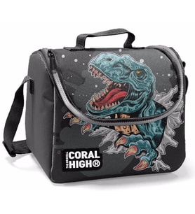 Coral High Dinazor Baskılı Termoslu Beslenme Çantası - Erkek Çocuk