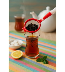 Çay Süzgeci Demlik Süzgeci