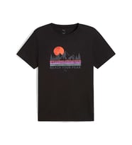Puma Graphics Outdoor Unisex Tee Erkek Koşu Tişörtü 52659801 Renkli (Çok Renkli)