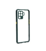 Oppo Reno 5 Lite Uyumlu Kılıf Zore Kaff Kapak (Koyu Yeşil)