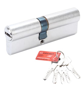 KALE 164bne 90mm Çelik Pimli-Nikel Kapı Göbeği Barel (35 10 45)