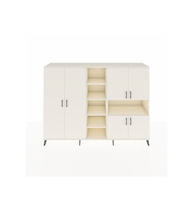 Hyperion Dolap 13 Raflı 6 Kapaklı 220x44x163 Aytaşı-Aytaşı