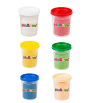 Kutulu Rengarenk Doğal Oyun Hamuru 6 Adet Oyun Hamuru Play Dough 6 x 100 Gram (Renksiz)