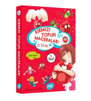 Kırmızı Topun Maceraları 1. Sınıf Renkli Heceli Düz Yazı 10