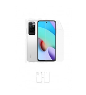 Xiaomi Redmi 10 Full Body Ekran Koruyucu Ön Arka Yan Darbe Emici Poliüretan Film