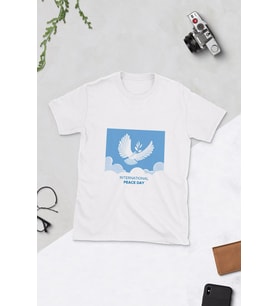 Dünya İnsani Yardım Günü Tasarımlı T-shirt