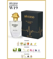 DİVERSO W19 KADIN PARFÜM EDP 50 ML ÇİÇEKSİ & MEYVELİ  T.C. Sağlık Bakanlığı ÜTS KAYITLI