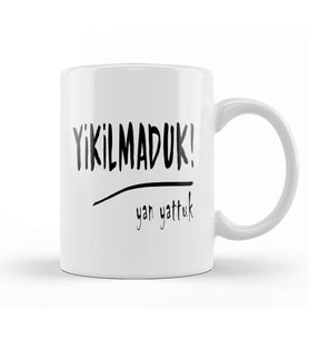 Yıkılmaduk Yeni Karadeniz Kupa Bardak Porselen