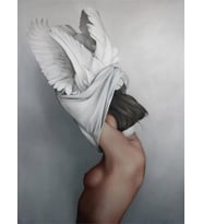 Soyunmak Sayılarla Boyama Seti 40x50 cm (Tuvale Gerili)