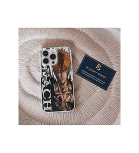 Samsung Galaxy A53 Uyumlu Bleach Ichigo Kurosaki Tasarımlı Şeffaf Kılıf