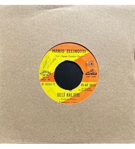 Mario Zelinotti Deli Kalbim 45lik Plak (Karışık)