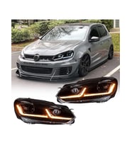 Vw Golf 6 2009-2010 Krom 7.5 Dizayn J Ledli Ön Far