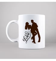 Gelin & Damat Tasarımlı Kupa