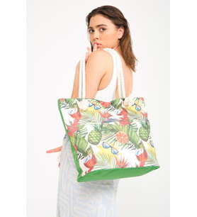 Summer Hit Plaj Çantası (Yeşil)
