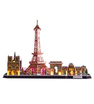 3D Puzzle 115 Parça LED Işıklı