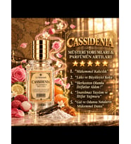CASSİDENİA Niş Kadın Parfüm - Yoğun Kalıcı Gül &Pudra.Kremsi Özel kumaş hediye kese sunumuyla 50 ml EDP