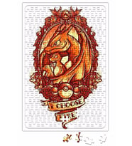 Choose Fire Puzzle 240 Parça Yapboz