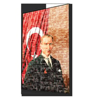 Atatürk Cam Tablo 4 mm Dayanıklı Temperli Cam