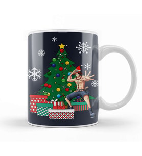 Tony Tony Chopper Around The Christmas Tree One Piece Kupa Bardak Porselen