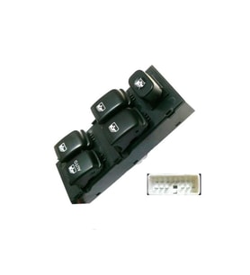 HYUNDAI MATRIX 2005-2012 SOL ÖN CAM ANAHTARI AYNA AYARSIZ 14 PİN