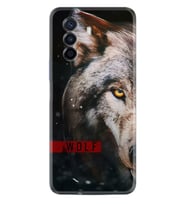 Huawei Nova Y70 Y90 Nova 9 SE  Kılıf Desemli Silikon Wolf Eyes 1758